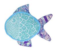 Fdit Almohada Artesanal de Felpa para Bricolaje, Lindo Muñeco de Peluche para Mayores de 6 Años, Algodón PP Respetuoso con la Piel, Proyectos de Arte en el Aula, 1 Juguete de Peluche, 1 Herramienta