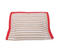 Fdit Almohada para Mordedura de, Funda para Mordedura Engrosada, Juguete de Yute para Grande, Protección Interactiva para el Brazo para Entrenamiento de Mascotas Al Aire Libre (Rojo)