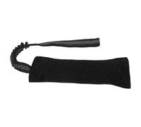 Fdit Almohada para Mordeduras de, Juguete Interactivo a Prueba de Mordeduras para Entrenamiento Al Aire Libre con Mango Elástico para Entrenamiento de Agilidad y Obediencia (Black)