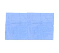 Fdit Almohadillas Térmicas de Enfriamiento Cuerpo de Enfriamiento Silicona Térmica Flexible para una Buena Conducción Calor 100 X 100 X 1 Mm