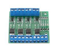 Fdit Amplificador del Módulo MOS FET de 4 Canales PWM Amplificador de de Módulo Hoogquaty para Colocar la Correa LED y el Motor DC, Salida de 10 A para la Automatización del Hogar
