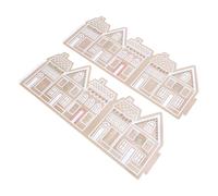 Fdit Anillo Reutilizable para árbol de Navidad con Luz LED, Diseño único de Pan de Jengibre para Decoración Navideña del Hogar (26 Pulgadas)