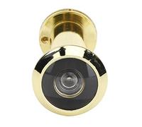 Fdit Antirrobo Visor de Puerta de Seguridad de ángulo de visión de 220 Grados con Tapa Posterior para Puertas de 0,6-0,9 Pulgadas de diámetro para el Hotel casero(Oro)