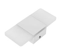 Fdit Aplique de Pared LED, Lámpara de Aplique Giratoria Acrílica de Aleación de Aluminio con Carcasa Esmerilada para Sala de Estar, Dormitorio y Pasillo (29 * 11)