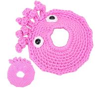 Fdit Aro Decorativo para Lente de Cámara Confeccionado en Hilo de Lana. Juguete de Tamaño Pequeño y Lindo para Sesión de Fotos (3 tamaños)