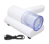 Fdit Aspiradora de Mano Inalámbrica, Potente Aspiradora de Cama de 20000 Pa, Mini Aspiradora Portátil con Deshumidificación para Coche, Oficina, Escritorio, Hogar