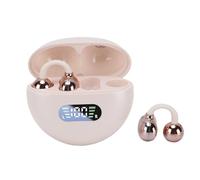 Fdit Auriculares con Traductor Bluetooth, Inalámbricos, con Cancelación de Ruido, Funciones Inteligentes para Conversaciones Multilingües, 2 Piezas (Desnudo)
