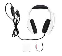 Fdit Auriculares para Juegos con Cable con Conector de 3,5 Mm y Controladores de 40 Mm (White)