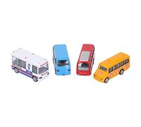 Fdit Autobús de Simulación para Niños, Exquisito Juego de Coches de Aleación Fundida a Presión, Vehículo de Juguete Divertido para Que los Niños Interactúen y Jueguen (#11)