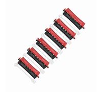 Fdit Avanzando la Onda de Cabello Permke Recorte de Cabello Diseño Cóncavo Práctica Práctica Peluquera para Domesticar el para Uso Doméstico 6 Piezas/paquete (Numero 1)