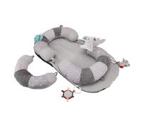 Fdit Baby Tummy Time Mat Soft Playmat para Recién Nacidos, Almohada Educativa Sentada para el Desarrollo