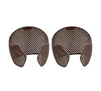 Fdit Banda Elástica para Agarre de Pelo Hijab, Diadema de Fijación de PP, Antideslizante, 2 uds. (BROWN)