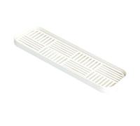 Fdit Bandeja de Drenaje de Platos, Bandeja de Drenaje de Vasos de (White)