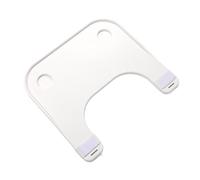 Fdit Bandeja para Silla de Ruedas, Mesa Plegable Desmontable para Comer en Silla de Ruedas, Bandeja de Escritorio Engrosada para de con Fácil Plegado y Transporte para (WHITE)