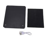 Fdit Báscula de café de Precisión de 0,1 G, Báscula de Cocina Digital de 3 Kg con Pantalla Retroiluminada, Batería Recargable USB-C, Función de Tara y Conversión de Unidades para