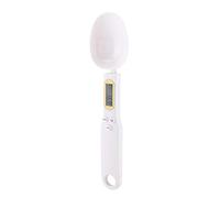 Fdit Báscula de Cuchara Digital LCD 500g 0,1g Multifunción con Modo de Tara para Cocinar y Hornear