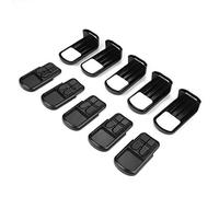 Fdit Bebé Protect Cerraduras de Seguridad Gabinete Cajón Cerraduras de Puerta Ni?os Inicio Prueba de Cerradura Negro Marrón 5Pcs(Negro)