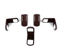 Fdit Bebé Protect Cerraduras de Seguridad Gabinete Cajón Cerraduras de Puerta Niños Inicio Prueba de Cerradura Negro Marrón 5Pcs(Marrón)