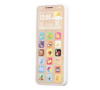 Fdit Bebé Que Aprende la Música Ligera Educativa del Teléfono Elegante de la Simulación para los Niños Pequeños con el Cable de Carga