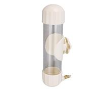 Fdit Bebedero Automático para Pájaros de 200 Ml para Pájaros Pequeños, Dispensador de Agua Acrílico de Metal PS PP para Periquitos, Agapornis, Cacatúas, Jaula Interior Exterior (200ML)