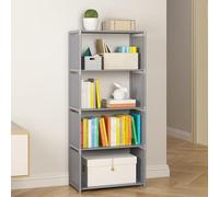 Fdit Biblioteca Moderna de 5 Niveles Estante de Cojinete Versátil Compact Organization Dormitorio en Acero/Gris (#2)