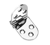 Fdit Bisagra de Bandeja de Aleación de Zinc, Instalación sin Orificios Bisagra de Mesa Plegable con Movimiento Suave y Silencioso 50000+ Vida útil para Escritorio de Computadora, (COLOR)