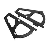 Fdit Bisagra para Zapatero, Accesorios de Bastidor para Aumentar la Capacidad del Gabinete con Acero Laminado en Frío, Negro, 235 Mm de Longitud