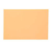 Fdit Bloque de Talla de Goma, Bloque de Linóleo de Bricolaje Manual de PVC de Linograbado Rectangulares para Grabado, Manualidades, Grabado, Patrones y Formas de Fuentes (ORANGE)