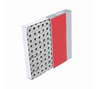 Fdit Bobinas de Aluminio de 100 Piezas, Piezas de Máquina de Coser Ranuradas con Superficie Lisa, para Máquinas de Coser Industriales, Computadoras Universales, Autos Planos