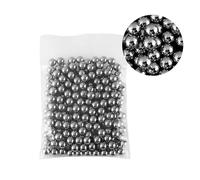 Fdit Bolas de Acero de Precisión G10 de 6,35 Mm para Proyectos Industriales, 200 Piezas para Herramientas de Hardware, Electrodomésticos, Rodamientos