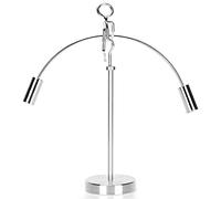 Fdit Bolas de Equilibrio de Cuna de Newton de Acero Inoxidable, Juguete Educativo de Escritorio para Ciencias Físicas con Construcción Antioxidante para Regalo (010 Modelo Cilíndrico de Una