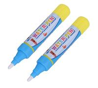 Fdit - Bolígrafos para colorear de agua de bebé, diseño de pluma para niños, diseño de pintura mágica, para niños, diseño de regalo, 2 unidades, color azul