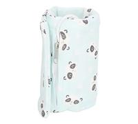 Fdit Bolsa Calentadora de Biberones USB, Cubierta de Almacenamiento Portátil Desmontable para Calentador de Leche de Viaje, para Baterías Recargables y Portátiles (Panda)