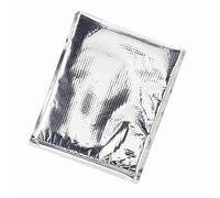 Fdit Bolsa de Almacenamiento de Alimentos Aislada de Aluminio Plateado de 3 Mm de Espesor 5stcs Refrigerador Térmico para Oficina de Viajes (30 * 35cm)