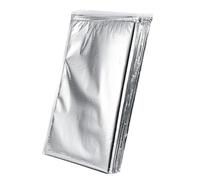 Fdit Bolsa de Almacenamiento de Alimentos Aislada de Aluminio Plateado de 3 Mm de Espesor 5stcs Refrigerador Térmico para Oficina de Viajes (25 * 30cm)