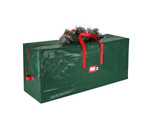 Fdit Bolsa de Almacenamiento para árbol de Navidad, Contenedor con Cremallera de Tela Oxford (2#)