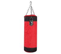 Fdit Bolsa de boxeo vacía bolsa de cadena de metal absorbente de para boxeo fitness (60 cm)