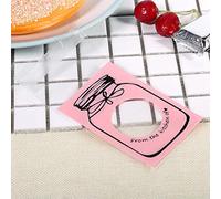 Fdit Bolsa de Envasado de Galletas de Plástico de Plástico de Grado Alimenticio 100pcs/paquete para el Cumpleaños de la Boda-4 Colores para Suministros de fiesta-materia: ; Cantidad: 100pcs (#1)