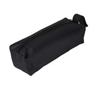 Fdit Bolsa de Herramientas Impermeable de Bolsillo para Herramientas para Tornillos y Alicates, Bolsas para el Baño para Trabajadores de la Construcción, Cremallera Amarilla y Lisa (Black)
