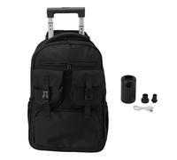 Fdit Bolsa de Lona con Ruedas Impermeable 30L con Ruedas, Mochila de Viajes de Compresión de Vacío Convertible para Mal