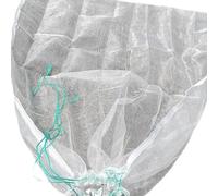 Fdit Bolsa de Malla de Nylon Grande de Alta Resistencia con Cierre de Cuerda para Botellas de Agua Latas Playa Juguetes (2,4x1,4m 35kg Carga)