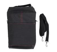 Fdit Bolsa Enfriadora de Vino para 2 Botellas, Bolsa de Viaje para Vino Acolchada con Aislamiento a Prueba de Fugas, Bolsa de Almacenamiento de Vino para Viajes, Picnic y Playa (Black)