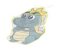 Fdit Bolsa Organizadora de Juguetes de Baño, Almacenamiento de Ducha Colgante Duradero para Juguetes para Niños con Ventosa, Lindo Patrón de Dinosaurio para Niños y Niñas, Material de Poliéster BPA