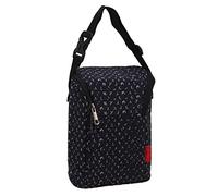 Fdit Bolsa para Biberones, Bolso Isotérmico de Nailon con Colgador para Cochecito y Correa Ajustable, Almacenamiento Multiusos para Biberones y Artículos Esenciales de Viaje. (Azul Oscuro)