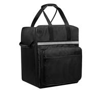 Fdit Bolsa para Hacer Helados, Estuche Grande Impermeable de Tela Oxford con Bolsillos Interiores para Máquina, Paleta y Cable, Funda Protectora Portátil para Almacenamiento para (BLACK)