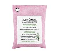 Fdit Bolsa Purificadora de Aire, Bolsa Desodorizante de Carbón de bambú, Ambientadora Absorbente de Agua para Espacio Interior, Gabinete de Almacenamiento de Coche, Baño, (6)