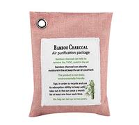 Fdit Bolsa Purificadora de Aire, Bolsa Desodorizante de Carbón de bambú, Ambientadora Absorbente de Agua para Espacio Interior, Gabinete de Almacenamiento de Coche, Baño, (5)