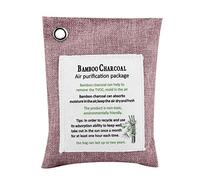 Fdit Bolsa Purificadora de Aire, Bolsa Desodorizante de Carbón de bambú, Ambientadora Absorbente de Agua para Espacio Interior, Gabinete de Almacenamiento de Coche, Baño, (3)
