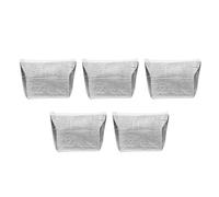 Fdit Bolsas de Almacenamiento de Papel de Aluminio, 5 uds. Bolsas Térmicas para Barbacoa, de Almuerzo Impermeables con Cremallera para Picnic Al Aire Libre, Trabajo, Almuerzo,