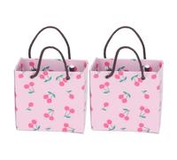 Fdit Bolsas de Papel para Casa de Muñecas 1:12, Material de Papel Premium Que No Destiñe, Accesorios para Casa de Muñecas, 2 uds. para Colección/exhibición de Joyas (J)